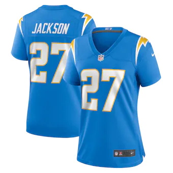 womens nike jc jackson powder blue los angeles chargers gam